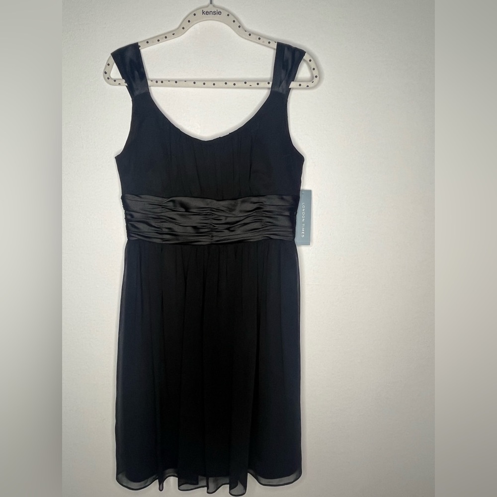 London Times Black Dress